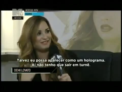 Demi Would Like (89) - Demi Would Like To Bring Back Whitney Houston and Amy Winehouse As Hologram to MTV Brazil