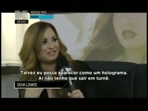 Demi Would Like (90) - Demi Would Like To Bring Back Whitney Houston and Amy Winehouse As Hologram to MTV Brazil