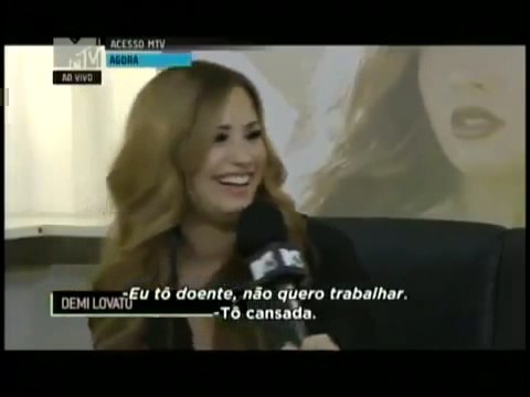 Demi Would Like (96) - Demi Would Like To Bring Back Whitney Houston and Amy Winehouse As Hologram to MTV Brazil