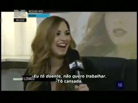 Demi Would Like (99) - Demi Would Like To Bring Back Whitney Houston and Amy Winehouse As Hologram to MTV Brazil