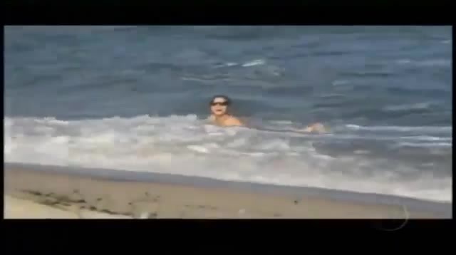 Demi Lovato Gets Hit By The Ocean Waves In Rio De Janeiro_ Brazil 271