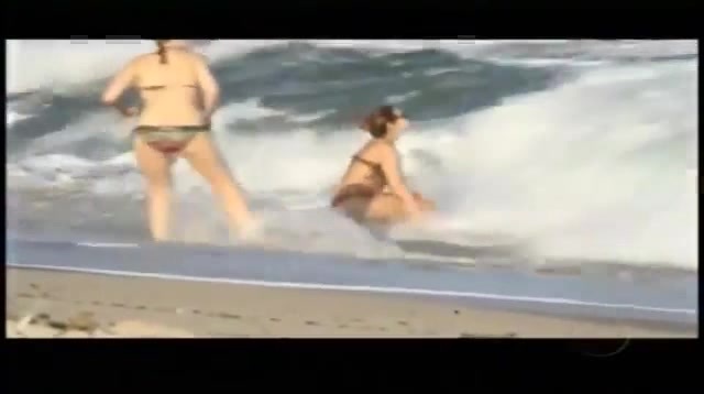Demi Lovato Gets Hit By The Ocean Waves In Rio De Janeiro_ Brazil 298