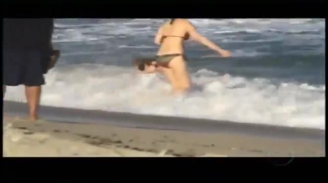 Demi Lovato Gets Hit By The Ocean Waves In Rio De Janeiro_ Brazil 343