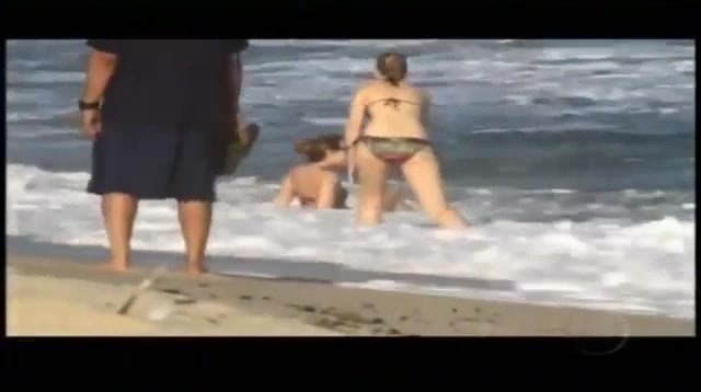 Demi Lovato Gets Hit By The Ocean Waves In Rio De Janeiro_ Brazil 372