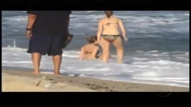 Demi Lovato Gets Hit By The Ocean Waves In Rio De Janeiro_ Brazil 386