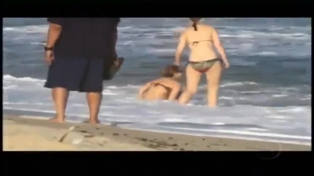 Demi Lovato Gets Hit By The Ocean Waves In Rio De Janeiro_ Brazil 395