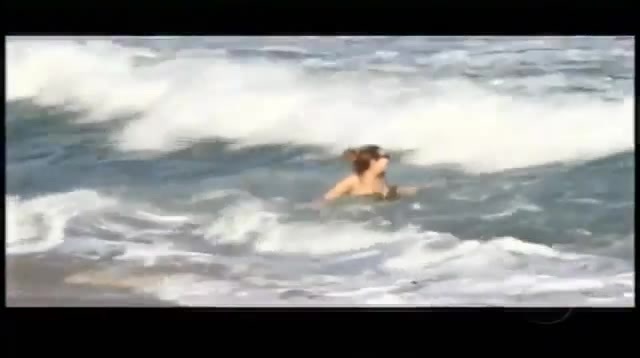 Demi Lovato Gets Hit By The Ocean Waves In Rio De Janeiro_ Brazil 442