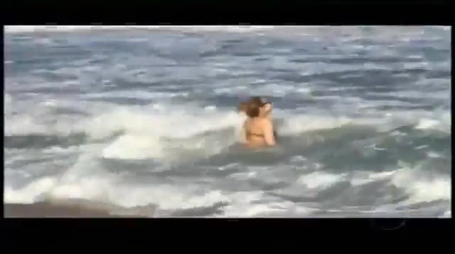 Demi Lovato Gets Hit By The Ocean Waves In Rio De Janeiro_ Brazil 470