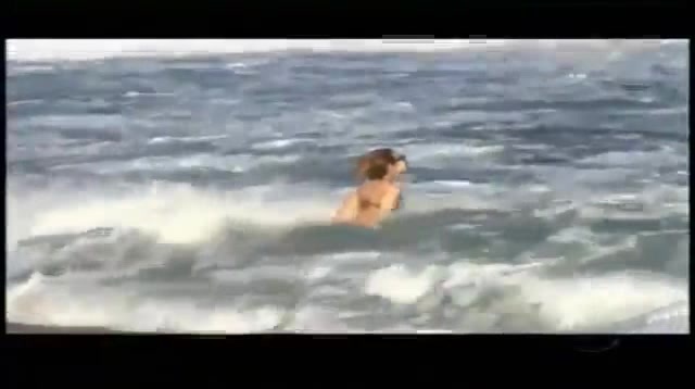 Demi Lovato Gets Hit By The Ocean Waves In Rio De Janeiro_ Brazil 480