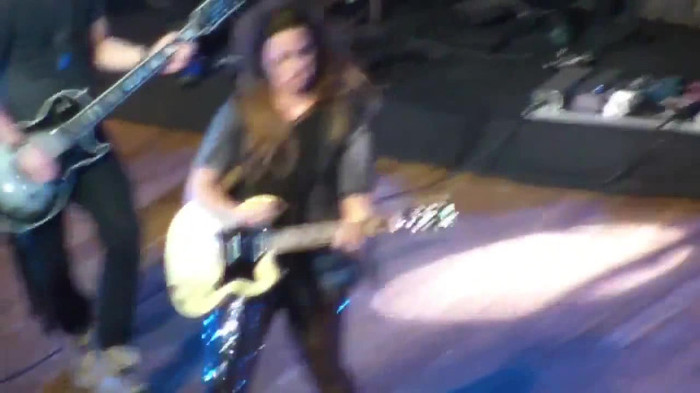 Demi Lovato Gets Hit By Light Stick _ São Paulo_ Brazil _ La La Land 216