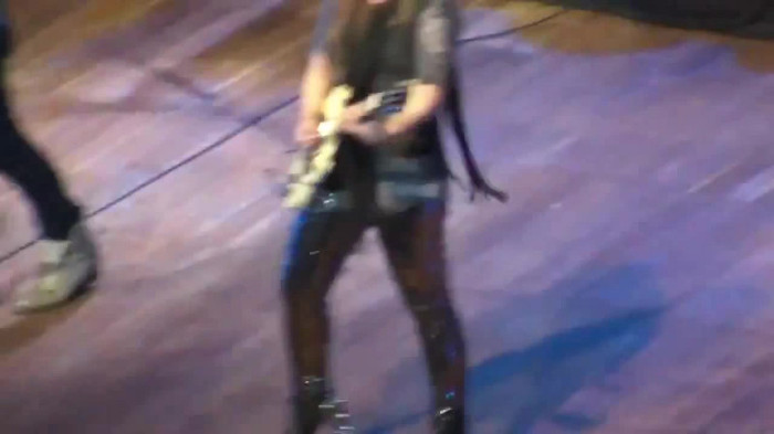 Demi Lovato Gets Hit By Light Stick _ São Paulo_ Brazil _ La La Land 246