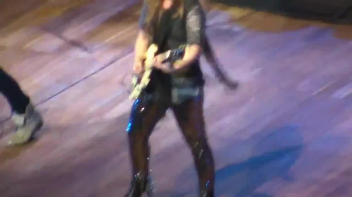 Demi Lovato Gets Hit By Light Stick _ São Paulo_ Brazil _ La La Land 248
