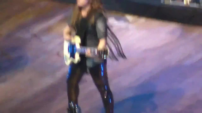 Demi Lovato Gets Hit By Light Stick _ São Paulo_ Brazil _ La La Land 257