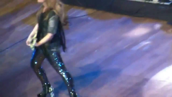 Demi Lovato Gets Hit By Light Stick _ São Paulo_ Brazil _ La La Land 285