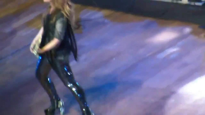 Demi Lovato Gets Hit By Light Stick _ São Paulo_ Brazil _ La La Land 286