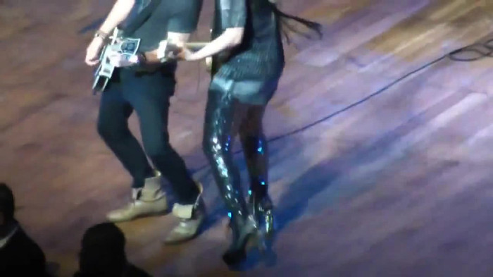 Demi Lovato Gets Hit By Light Stick _ São Paulo_ Brazil _ La La Land 342