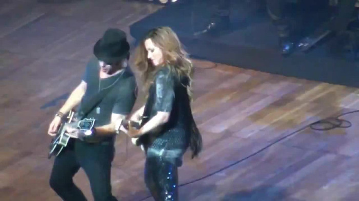 Demi Lovato Gets Hit By Light Stick _ São Paulo_ Brazil _ La La Land 391