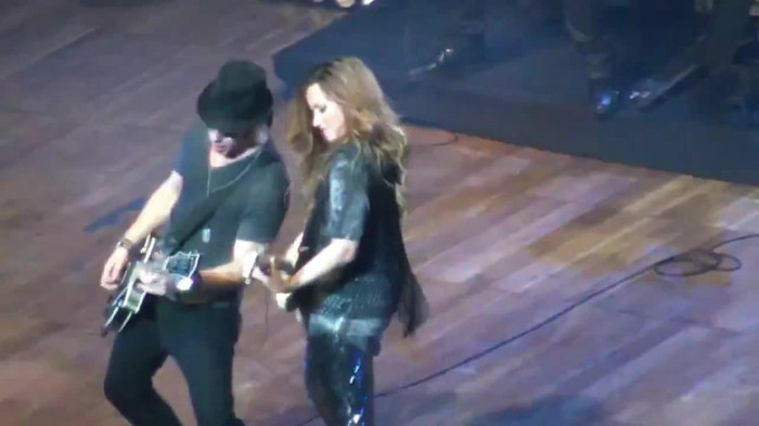 Demi Lovato Gets Hit By Light Stick _ São Paulo_ Brazil _ La La Land 392