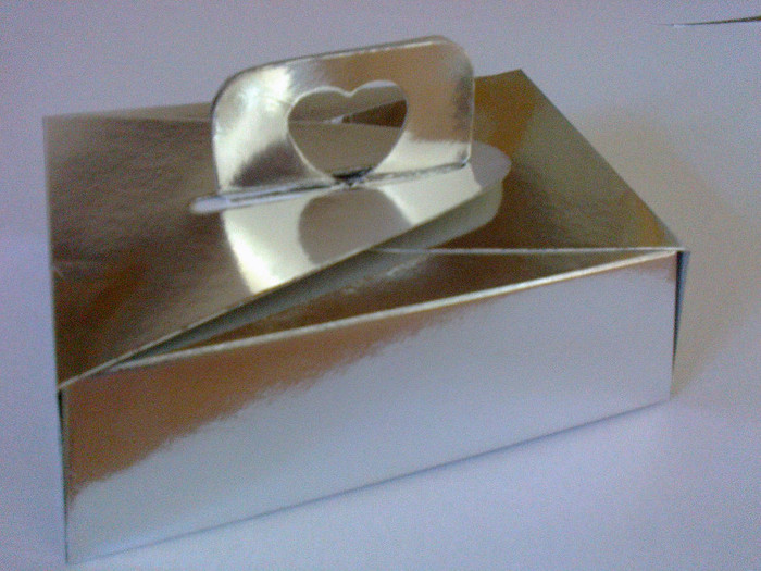 CUTIE POSETA NUNTA 15X22 ARGINTIE