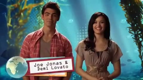 Oceans Bloopers - Joe Jonas and Demi Lovato 0030