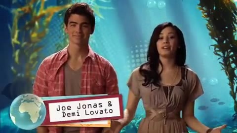 Oceans Bloopers - Joe Jonas and Demi Lovato 0044