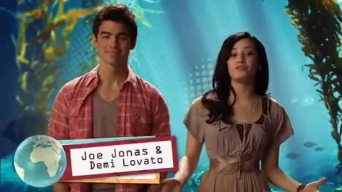 Oceans Bloopers - Joe Jonas and Demi Lovato 0046