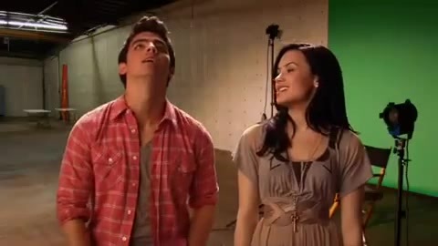 Oceans Bloopers - Joe Jonas and Demi Lovato 0181