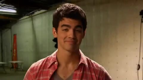 Oceans Bloopers - Joe Jonas and Demi Lovato 0196