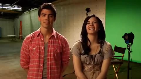 Oceans Bloopers - Joe Jonas and Demi Lovato 0284 - Demilush and Joe - Oceans Bloopers