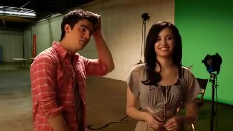 Oceans Bloopers - Joe Jonas and Demi Lovato 0881 - Demilush and Joe - Oceans Bloopers Part oo1