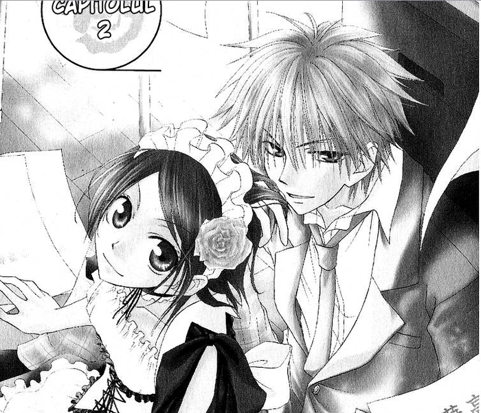 usui and misaki - Kaichou Wa Maid Sama Manga