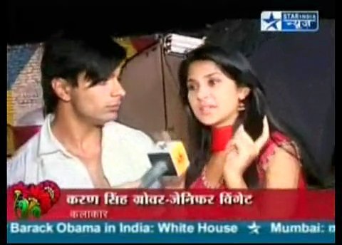  - Karan Singh Grover and Jennifer Singh grover