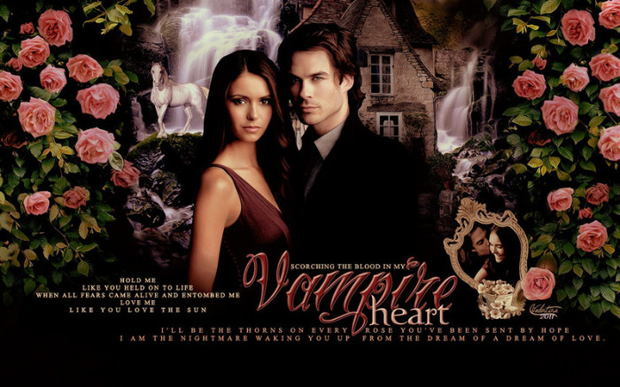 vampire_heart_by_crovalentina-d4a3gb9 - the vampire diaries