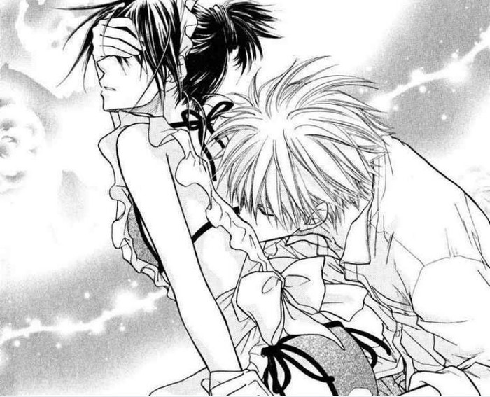 usui and misaki 29 - Kaichou Wa Maid Sama Manga