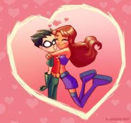  - Ce dragutzi sunt Robin si Starfire