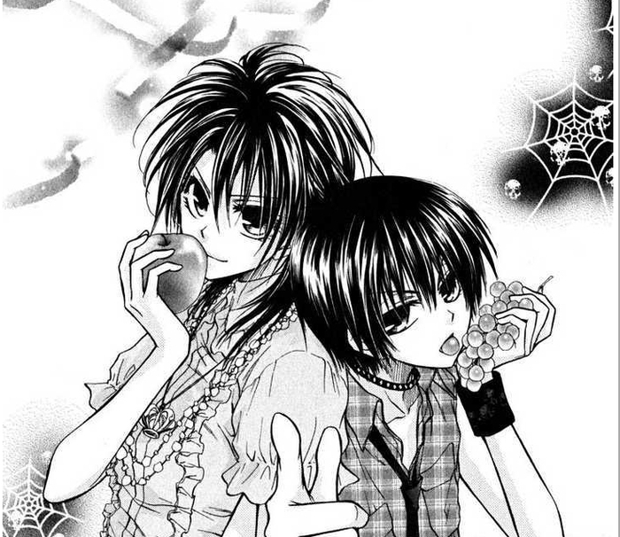 aoi and misaki - Kaichou Wa Maid Sama Manga