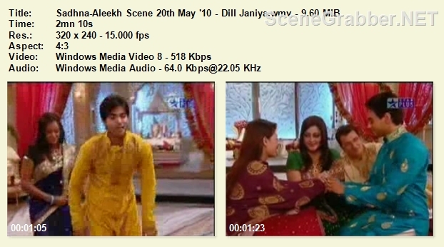 Sadhna-Aleekh Scene 20th May '10 - Dill Janiya.wmv.jpg111