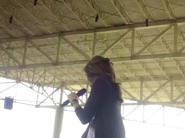 bscap0078 - Demi - Jonas Brothers Soundcheck Indianapolis  Demi Lovato