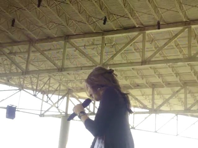 bscap0079 - Demi - Jonas Brothers Soundcheck Indianapolis  Demi Lovato