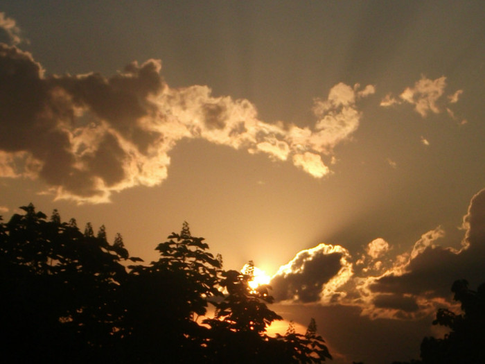 Picture 425 - apus inainte de superluna