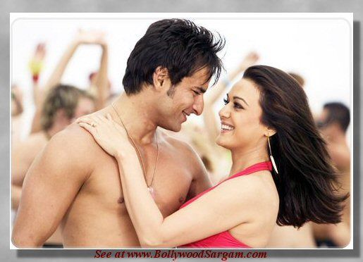 Saif Ali Khan & Preity Zinta