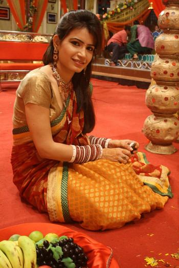 Priya Ahuja on the sets of Endemol\'s Chajje Chajje Ka Pyaar on Sony Entertainment Television - Priya Ahuja