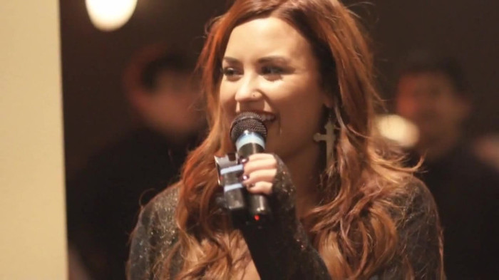 Demi Lovato - Tiffany Thornton and Chris Wedding 0111