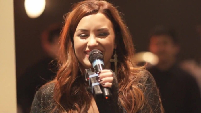 Demi Lovato - Tiffany Thornton and Chris Wedding 0170