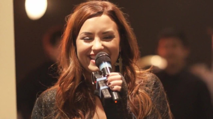 Demi Lovato - Tiffany Thornton and Chris Wedding 0175