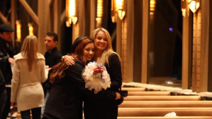 Demi Lovato - Tiffany Thornton and Chris Wedding 0597