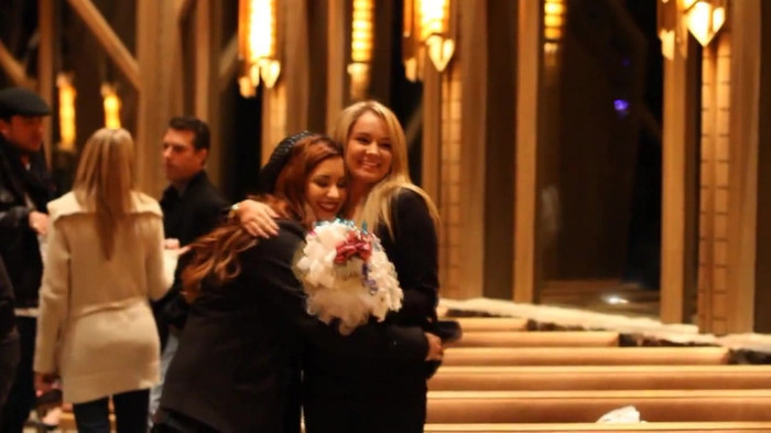 Demi Lovato - Tiffany Thornton and Chris Wedding 0598