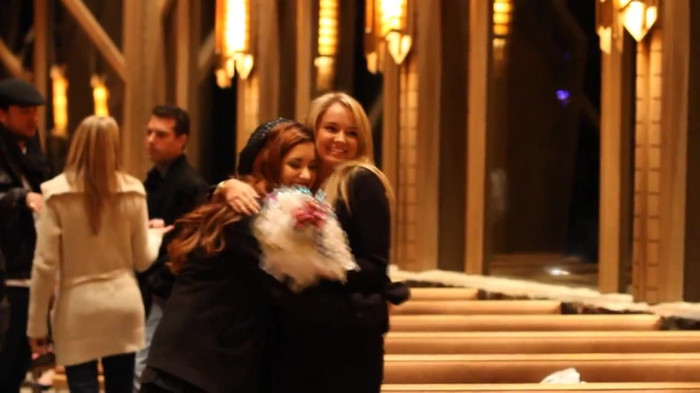Demi Lovato - Tiffany Thornton and Chris Wedding 0600