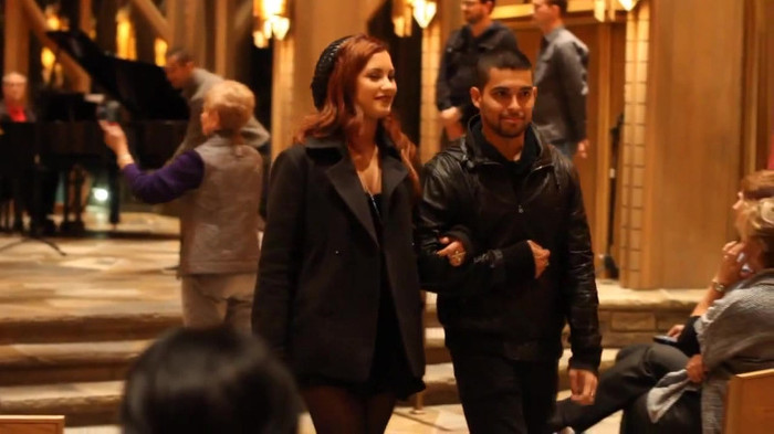 Demi Lovato - Tiffany Thornton and Chris Wedding 0741