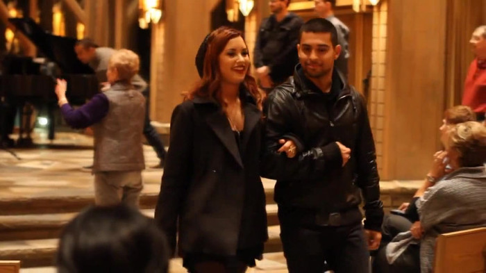 Demi Lovato - Tiffany Thornton and Chris Wedding 0746